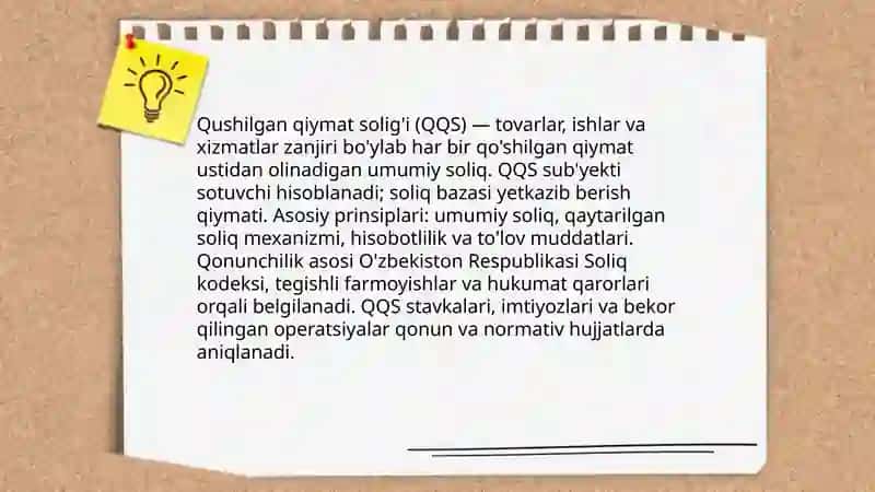 Qushilgan qiymat soliģi hisobi va hisoboti 3