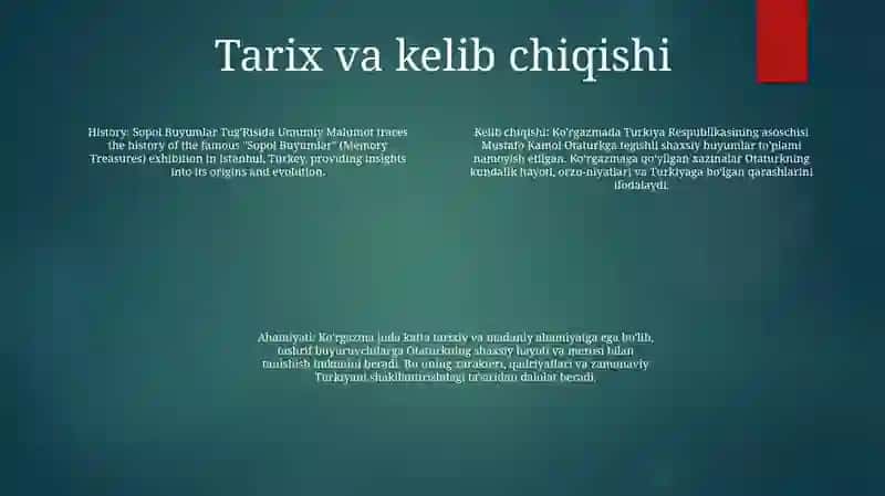 Sopol Buyumlar Tug'Risida Umumiy Malumot 3