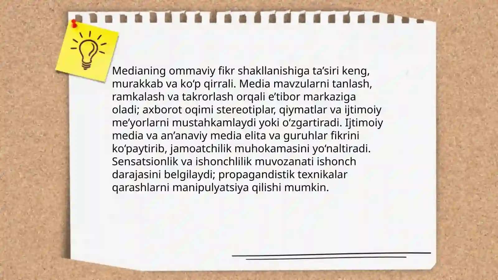 Medianing auditoriyaga ta’siri 3