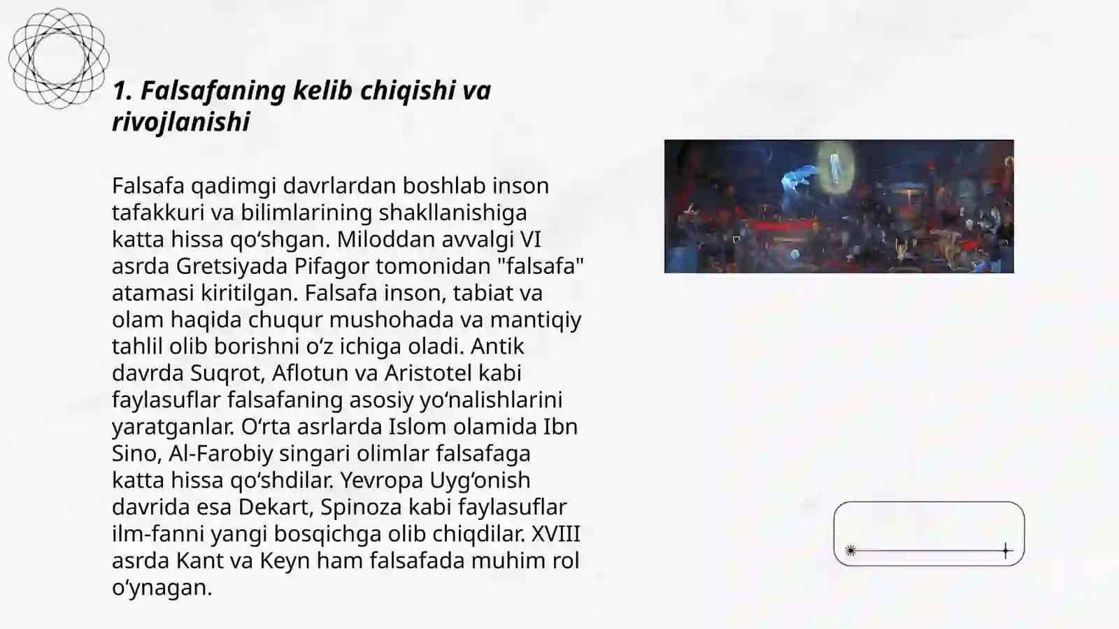 Falsafaning fan va dunyo qarashga doir mohiyati 3