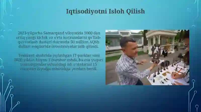Yangi Oʻzbekistonda amalga oshirilayotgan islohotlar 3