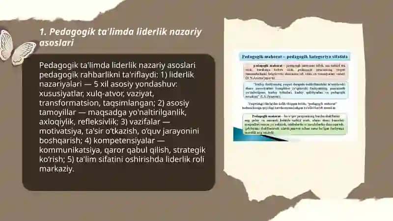 Pedagogik ta'limda liderlik qobilyatini rivojlantirish 3