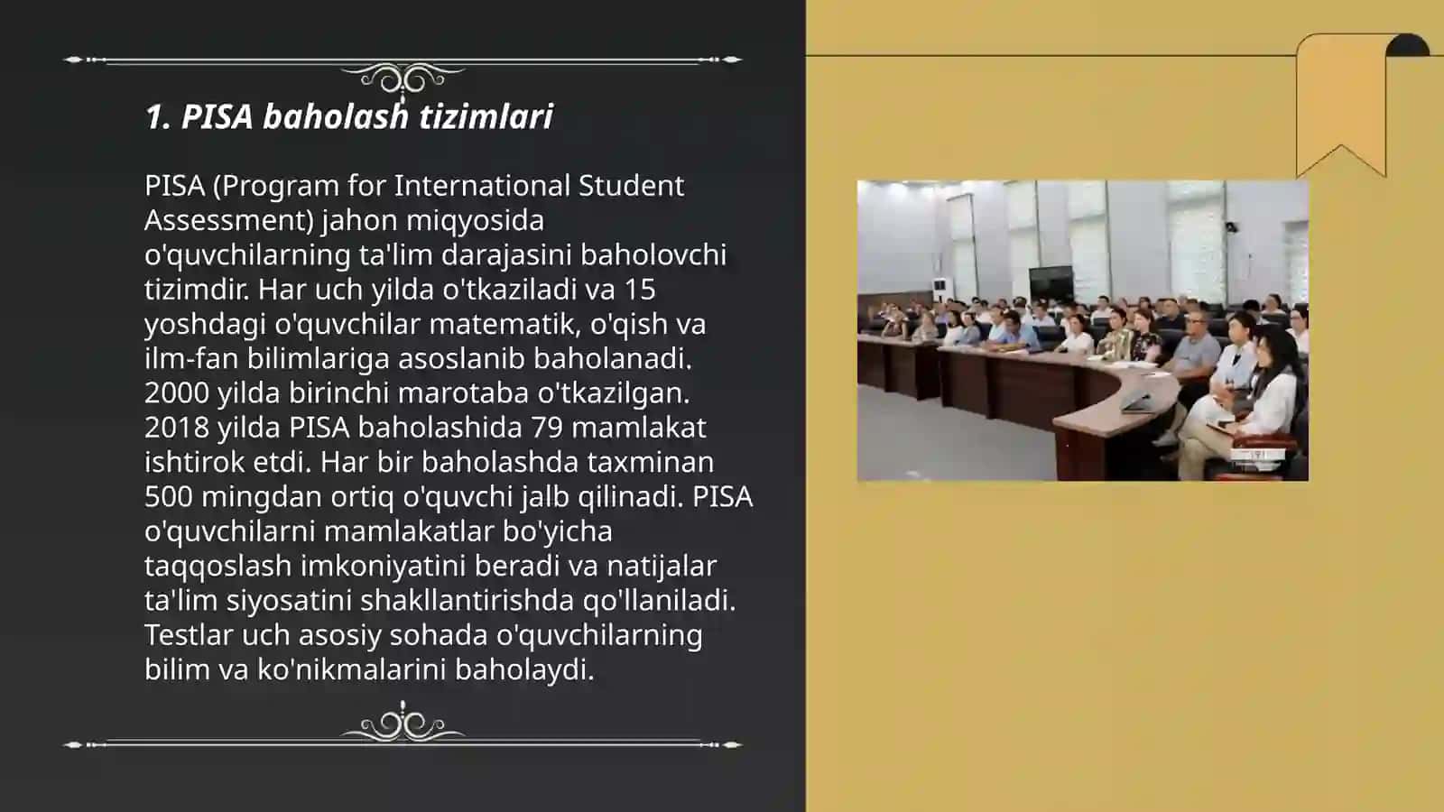 PISA baholash dasturi 3