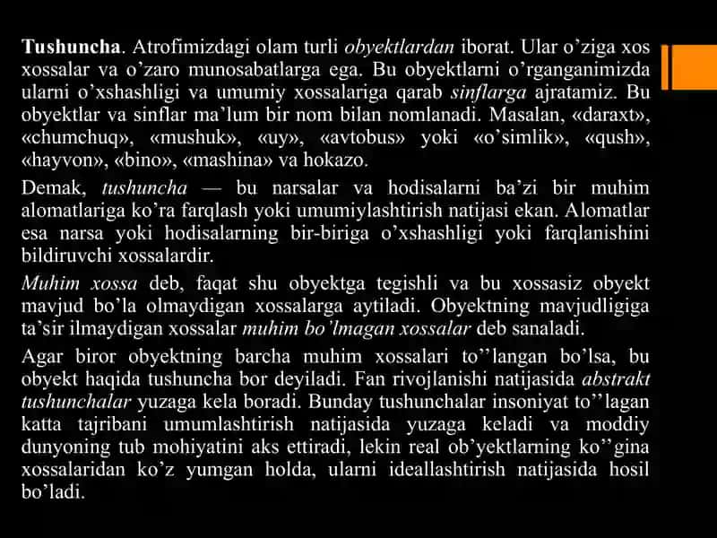Matematik tushuncha 3