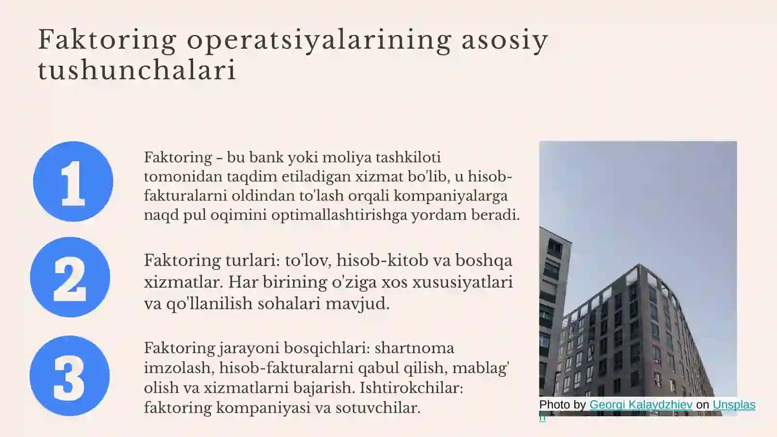 Faktoring operatsiyalari 3