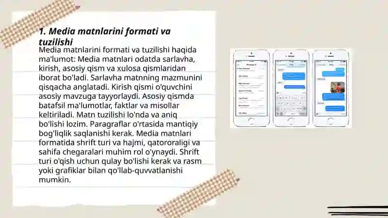 Media matnlarni loyhalash 3