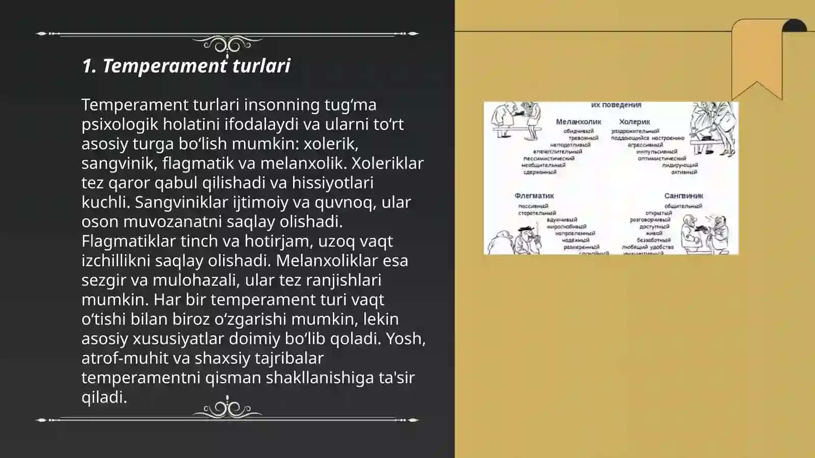 Temperament va xarakter 3