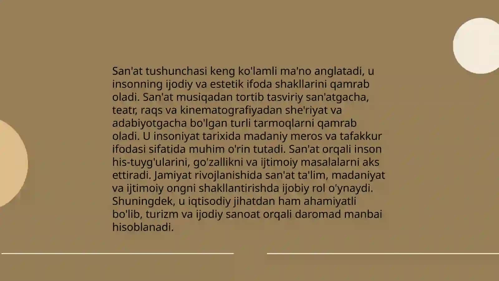 San'at tushunchasining keng ko'lamli ma'nosi 3