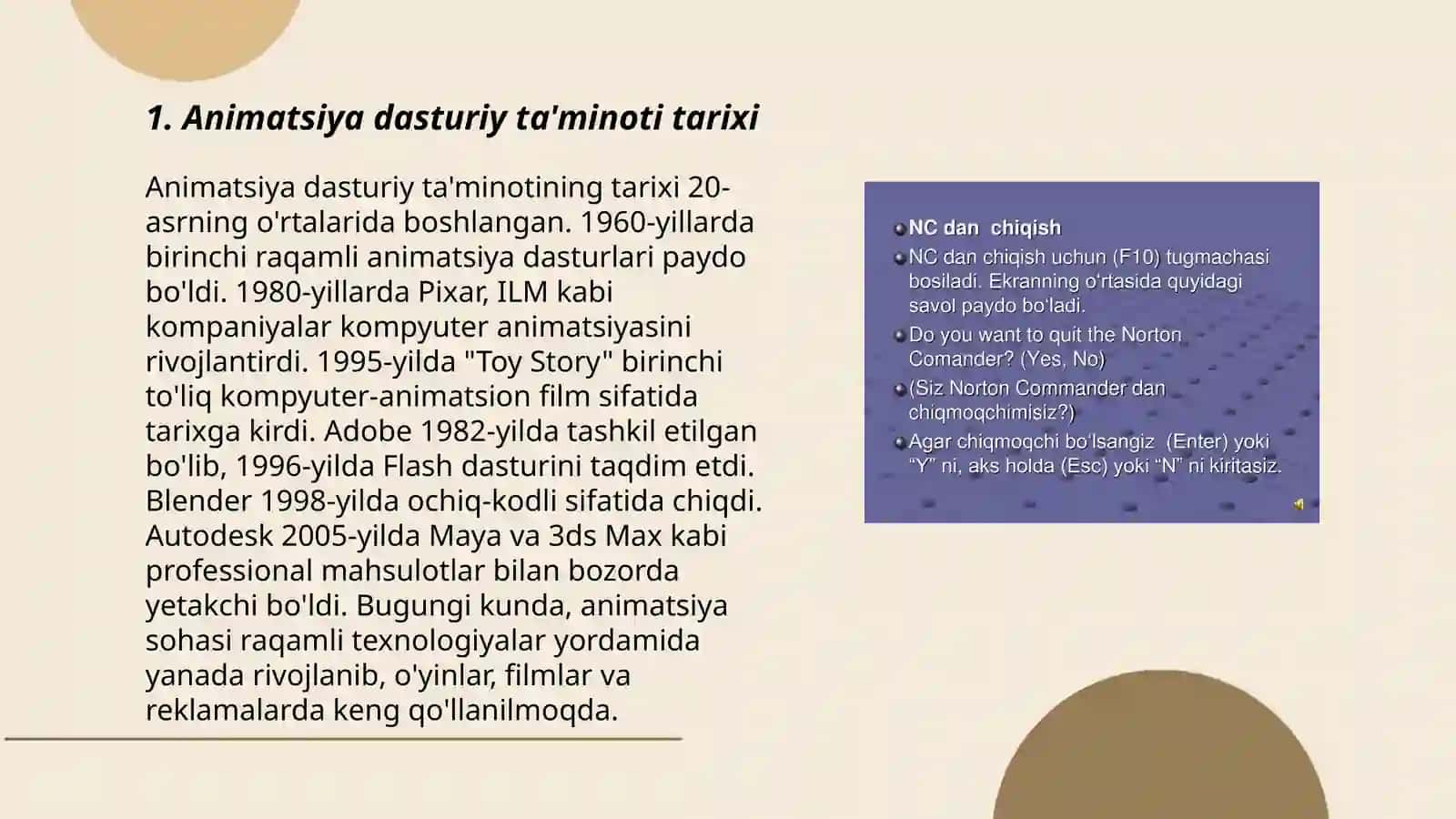 Animatsiya dasturiy ta'minoti tarixi 3