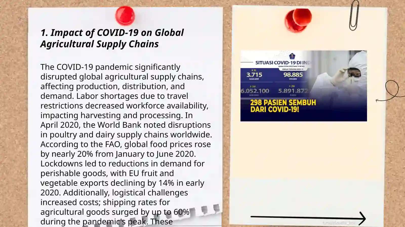 Impact of corona crisis on agricultural 3