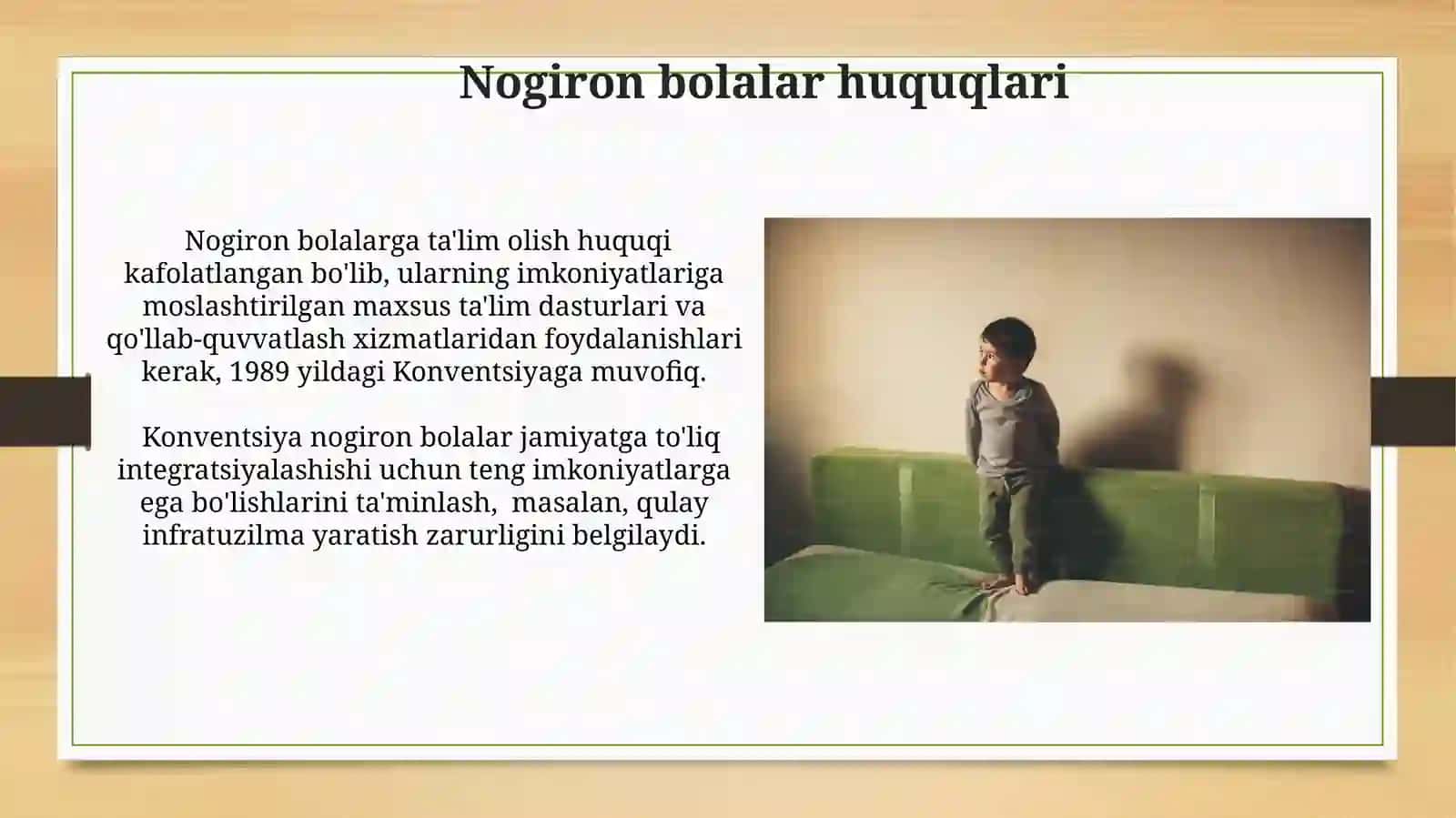 Nogiron bolalar huquqlari 3