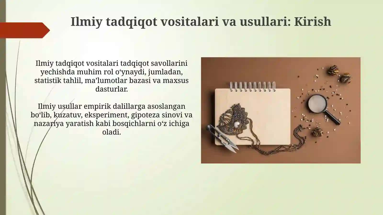 Ilmiy tadqiqot vositalari va usullari 3
