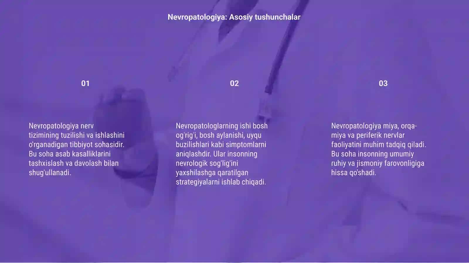 Nevropatologiya haqida umumiy ma'lumot 3