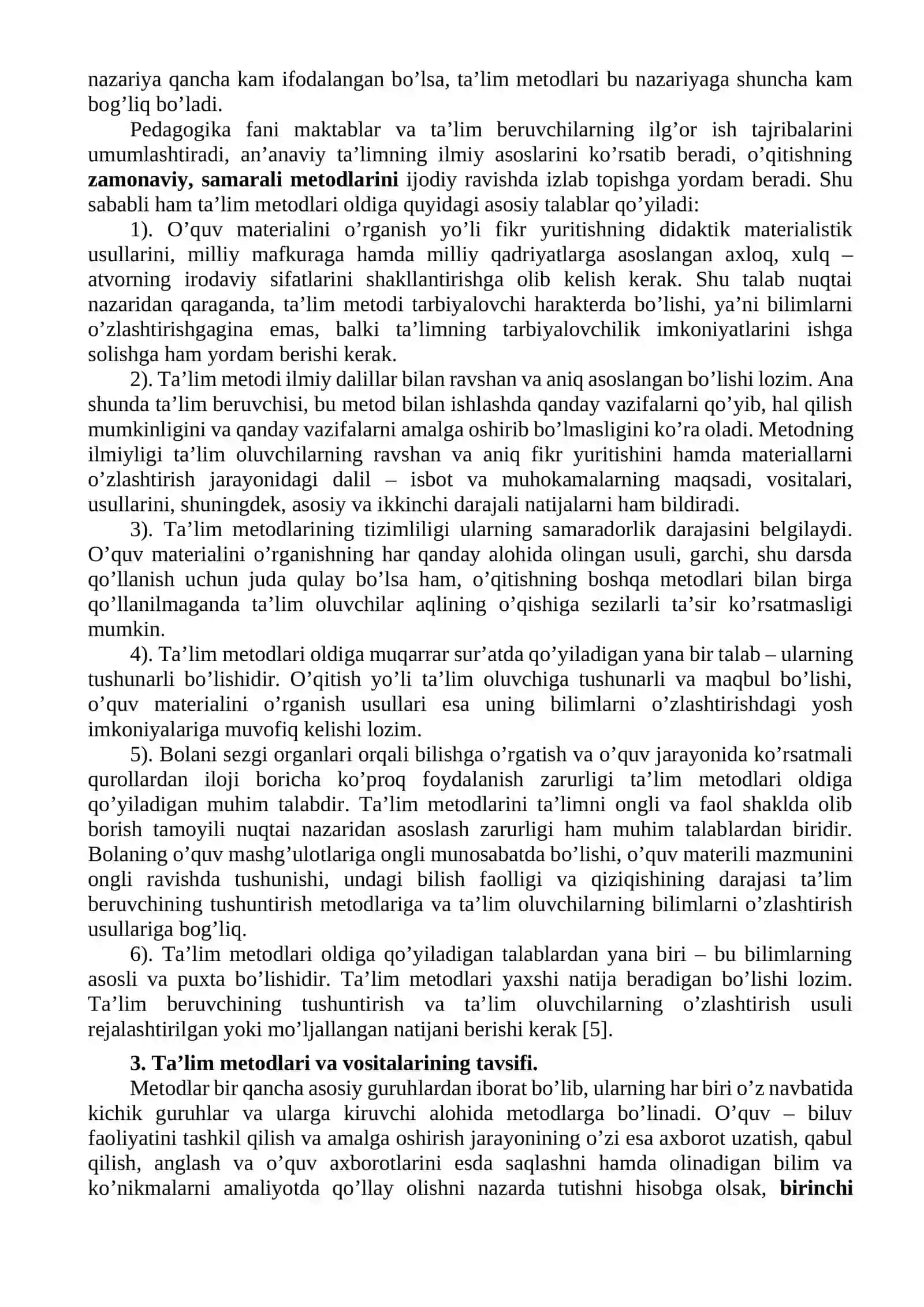 TA’LIM METODLARI VA TURLARI 3