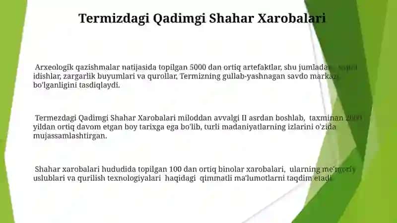 Termiz Arxeologiya muzeyi 3