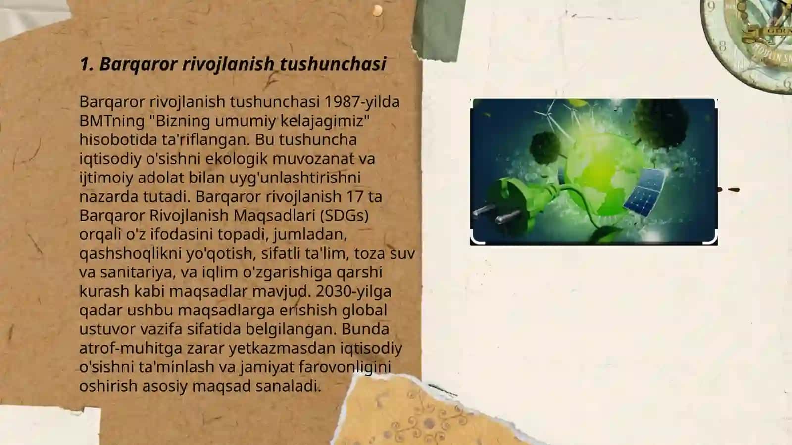 Barqaror rivojlanish va yashil iqtisodiyot 3