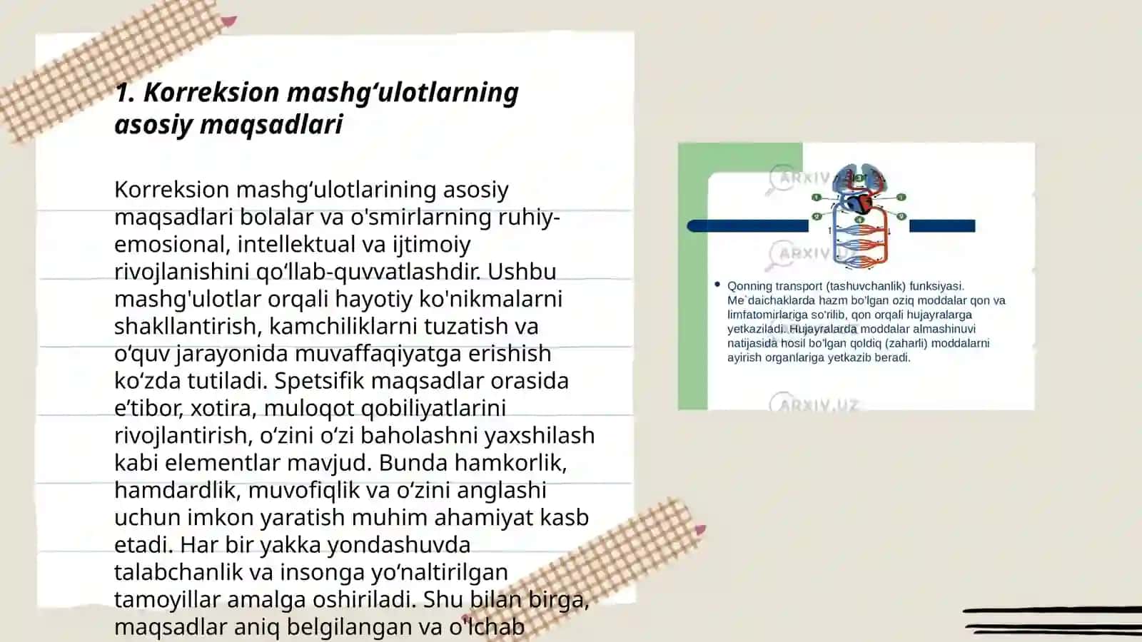 Korreksion mashgʻulotlarini tashkil etish xususiyatlari va mazmuni 3