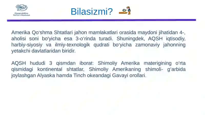 Amerika Qo‘shma Shtatlari 3