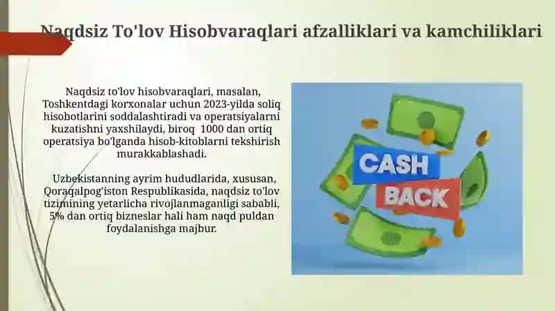 Naqdsiz To'lov Hisobvaraqlari 3