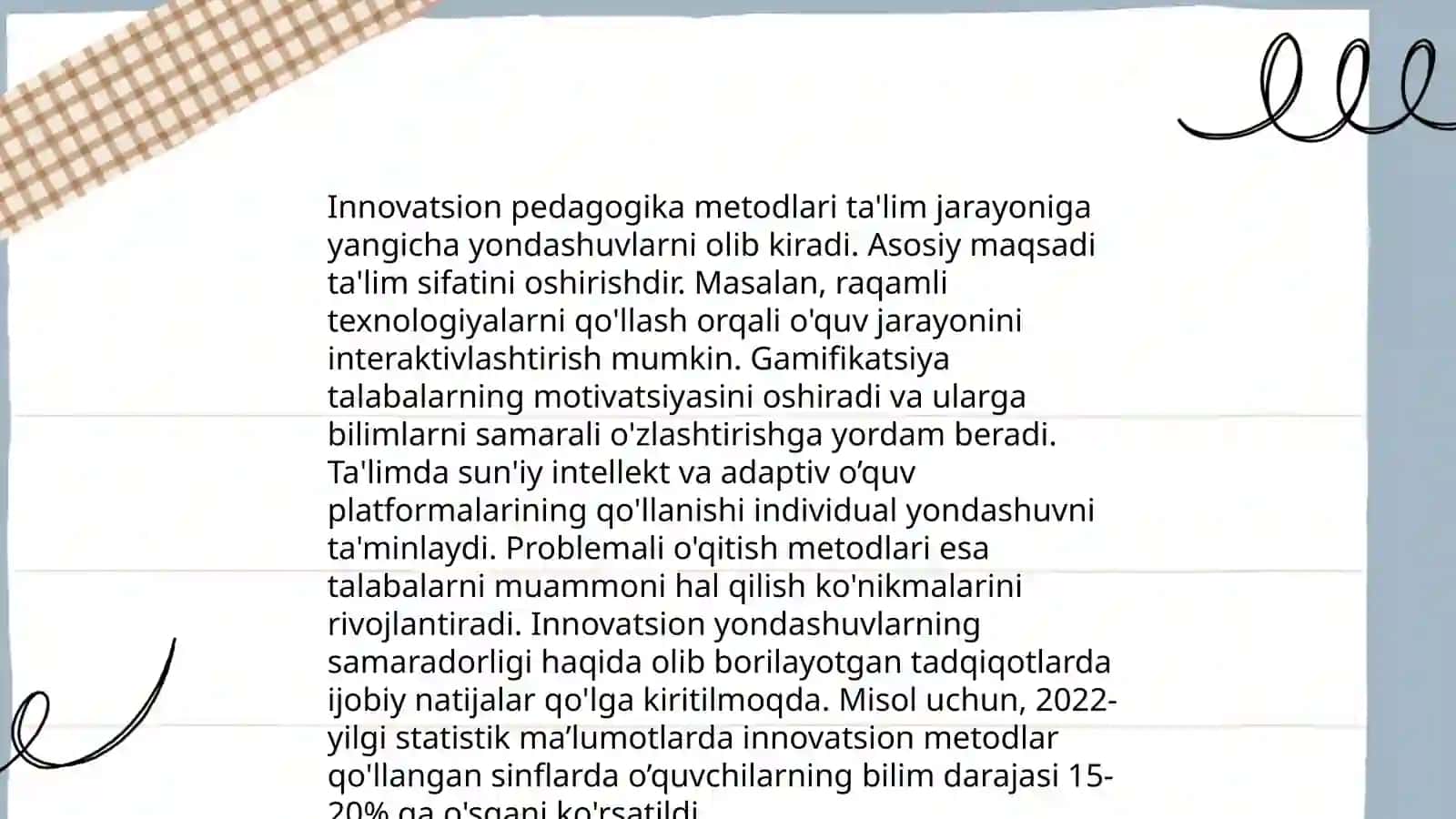 Innovatsion pedagogika metodlari 3