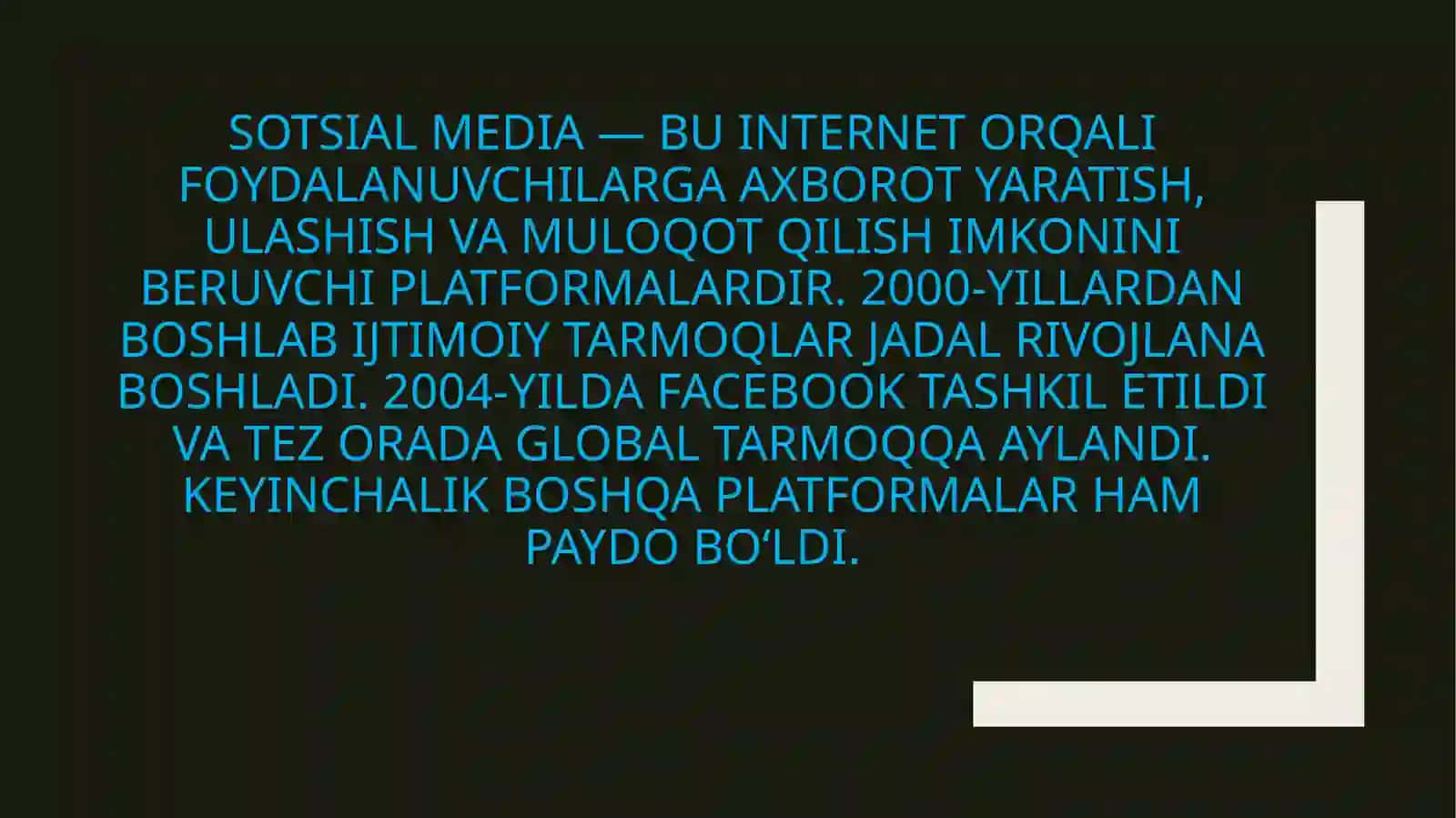 Sotsialmedia vа kommunikatsiya 3