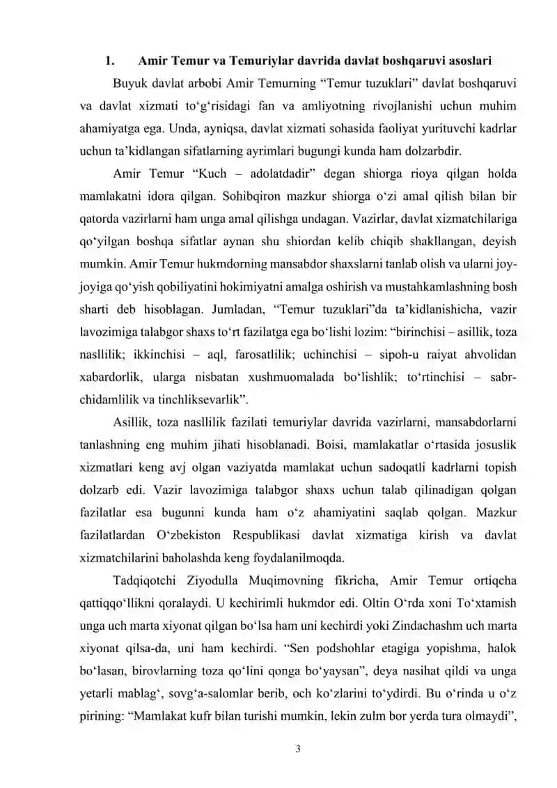 Temuriylar davrida dargoh faoliyati 3