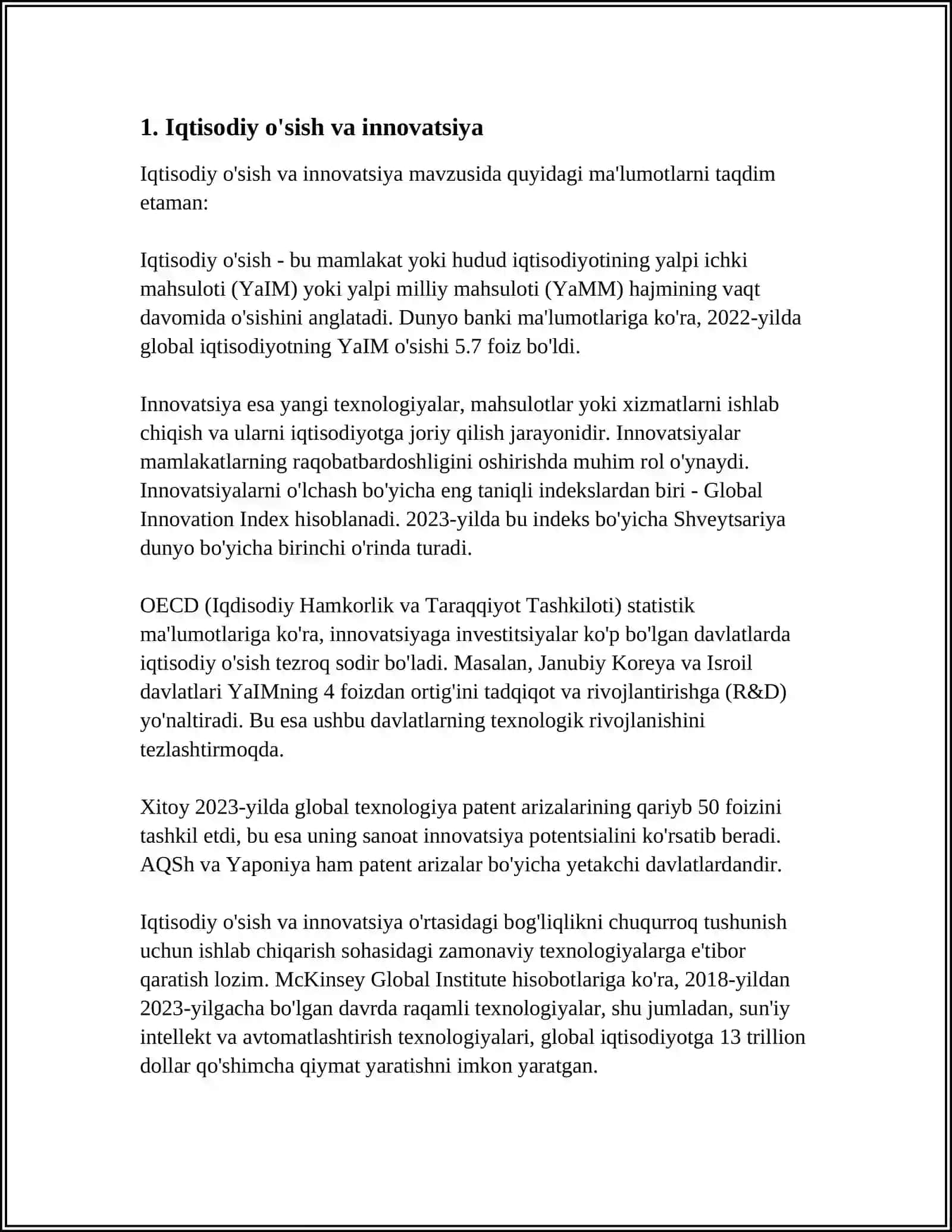 O'ZBEKISTON 2030 STRATEGIYASI 3