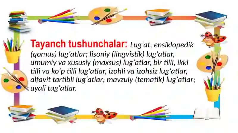 Lug`atturlarihaqidama`lumotberish 3
