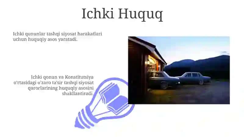 Tashqi siyosatning konstitutsiyaviy asoslari 3