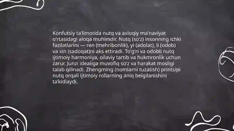 Konfutsiy ta'limotida nutq madaniyati masalalari 3