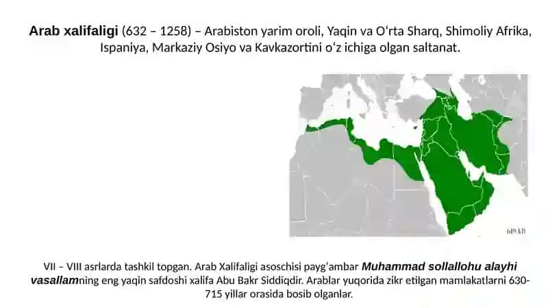 Arab xalifaligi davrida Movarounnahrning davlat tuzumi 3