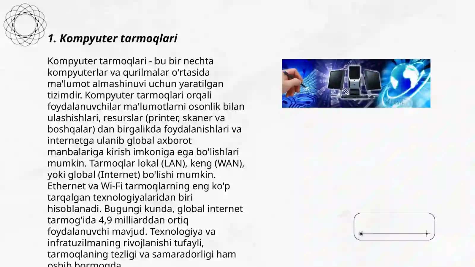 Kompyuter tarmoqlari 3