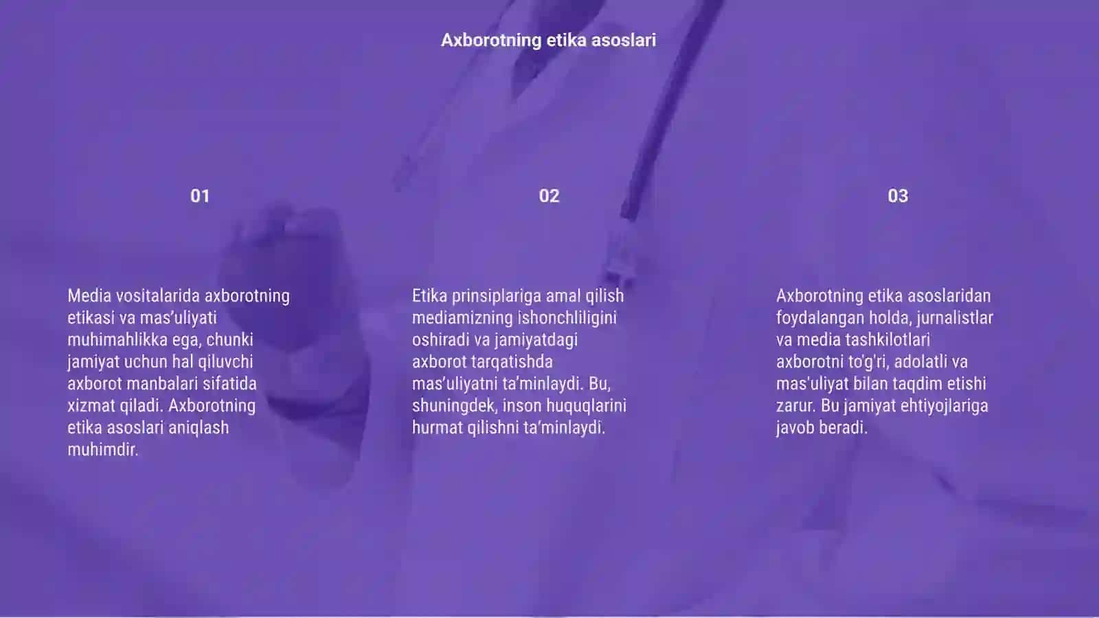 Media vositalarida axborotning etikasi va masʼuliyati 3
