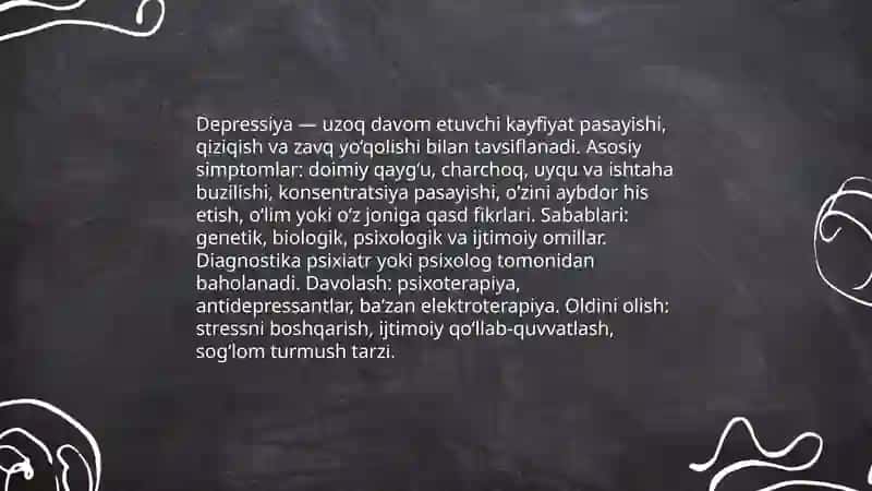 Psixologik kasalliklar 3