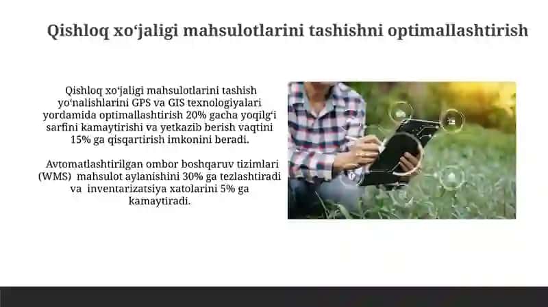 Agrologistikada axborot texnologiyalari 3