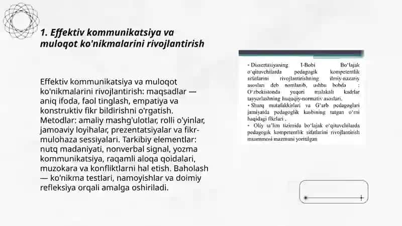 Bo'lajak mutaxassislikning asosiy ko'nikmalarini shakllantirish 3