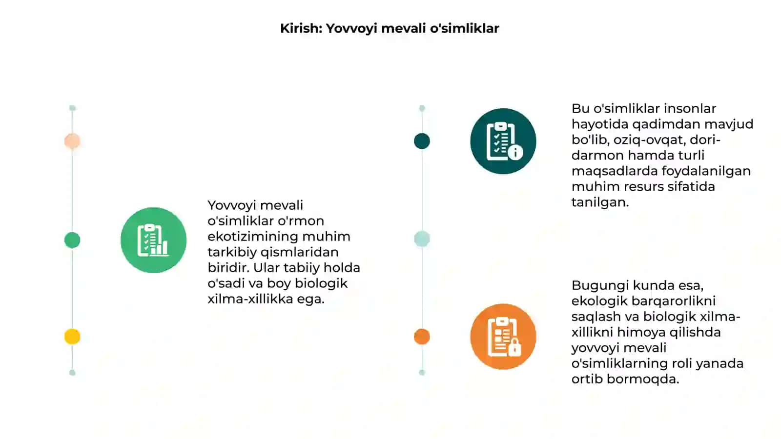 O'rmonda yovvoyi mevali o'simliklar turlari va ulardan foydalanish 3