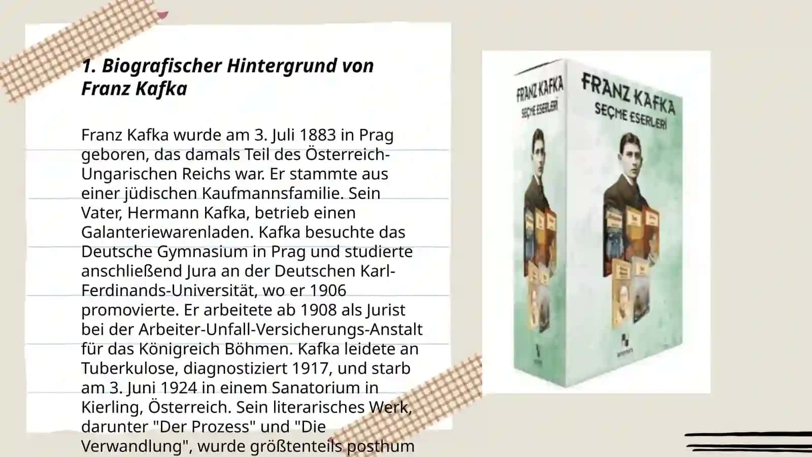 Franz Kafka "Die Verwandlung" 3
