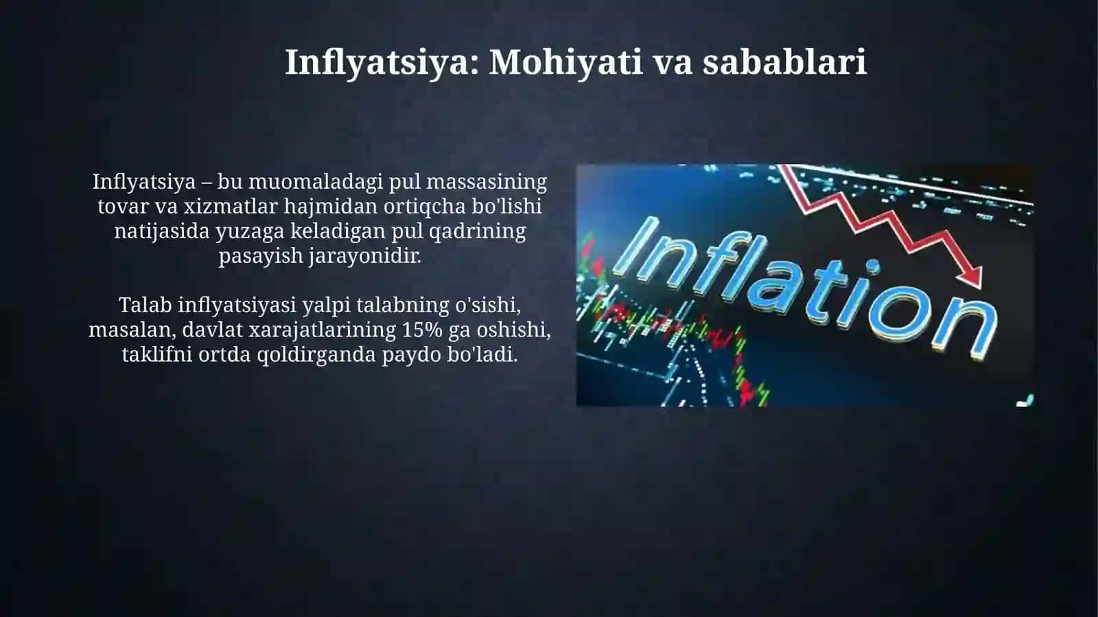 Inflyatsiya va inflyatsiyaga qarshi siyosat 3