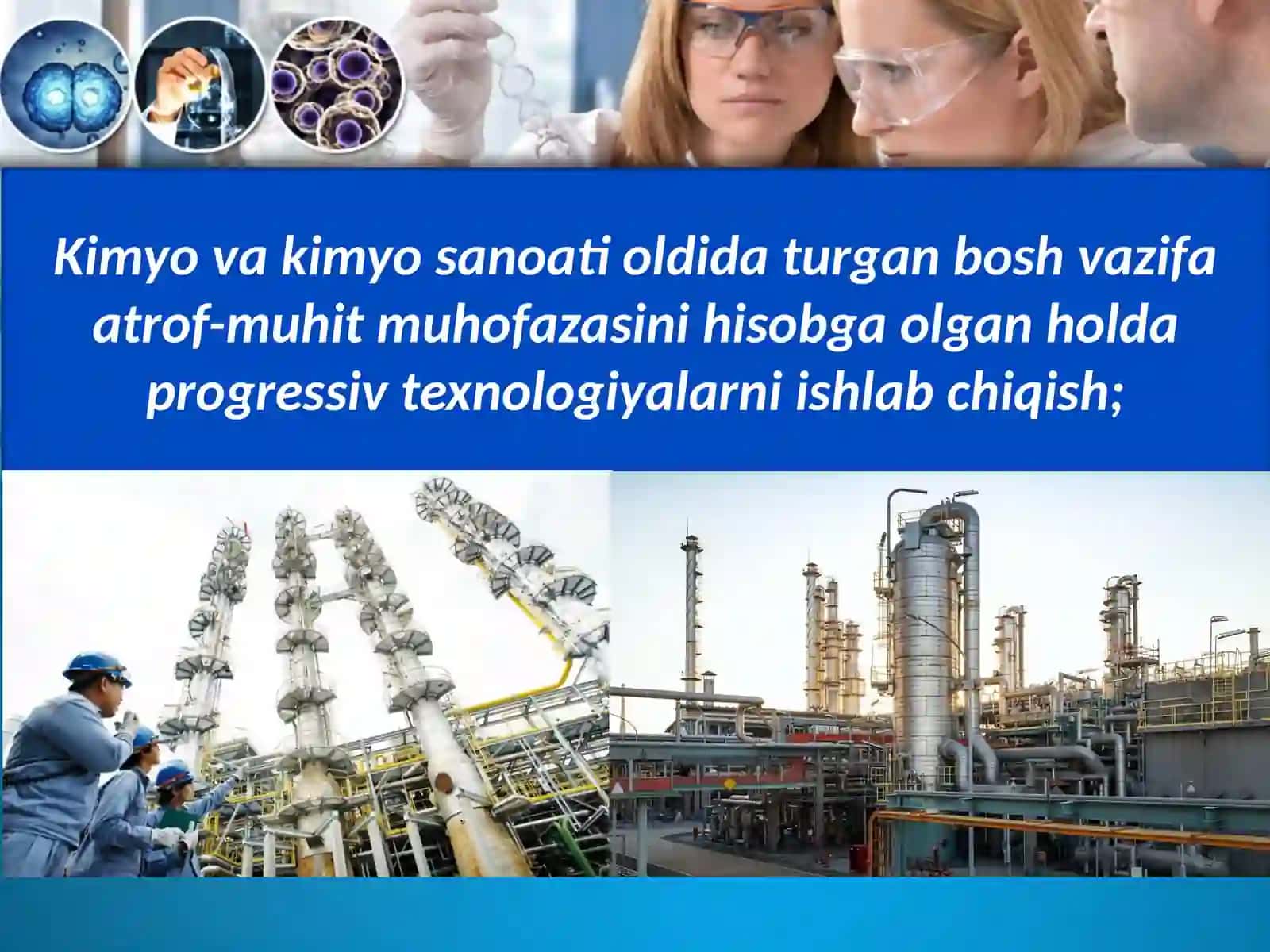 Kimyoviy ishlab chiqarish istiqbollari 3