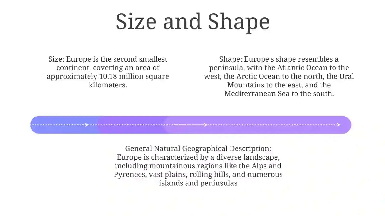 General Natural Geographical Description Of Europe 3