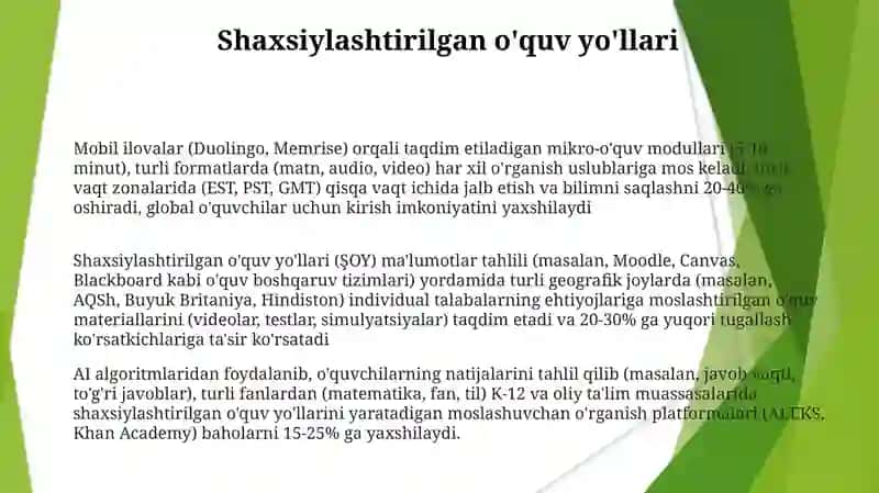 Elektronta'lim rivojining yetakchitendensiyalari 3