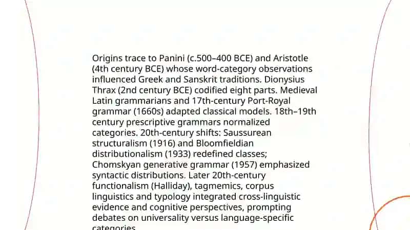 Parts of speech in different languages ånd their classification principles 3