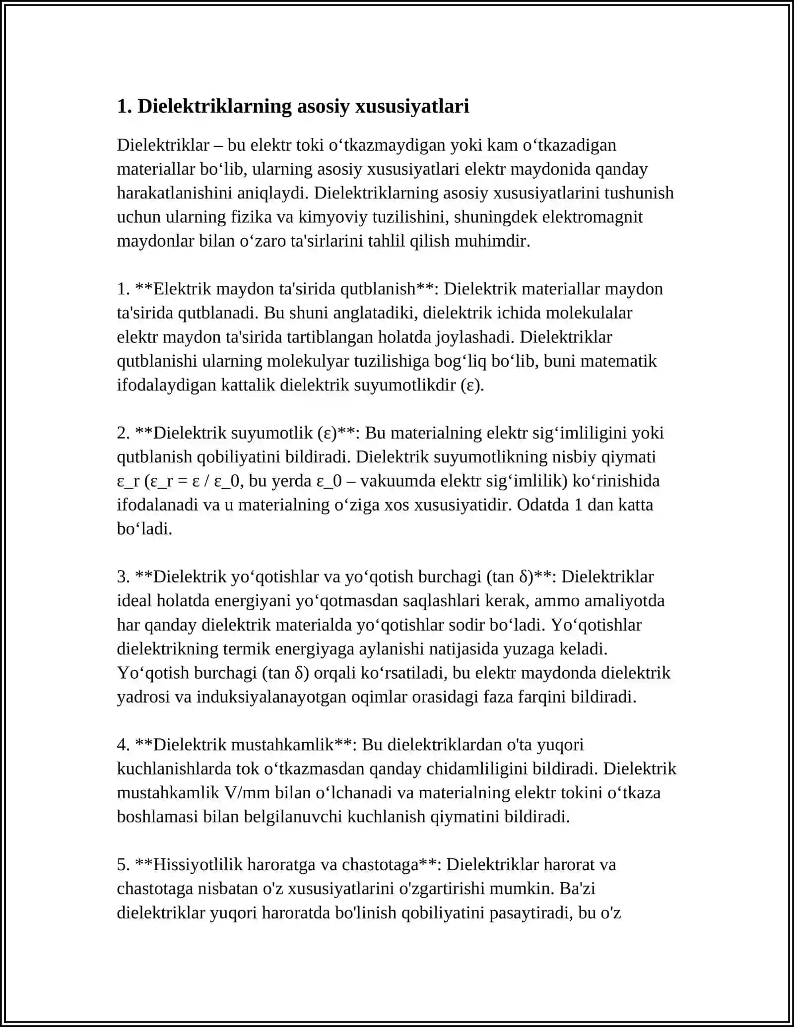 DIELEKTRIKDA ZARYADGA TASIR ETUVCHI KUCHLAR 3