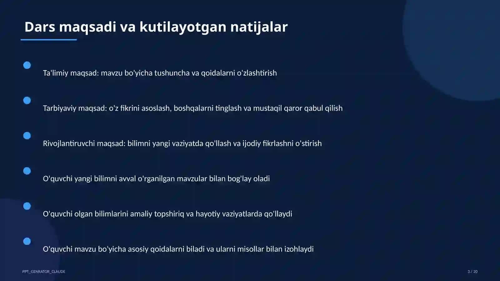Kompyuter grafikasi va 3D modellashtirish (10-sinf) 3