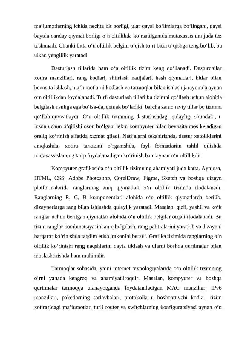 Oʻn oltillik sanoq tizimi 3