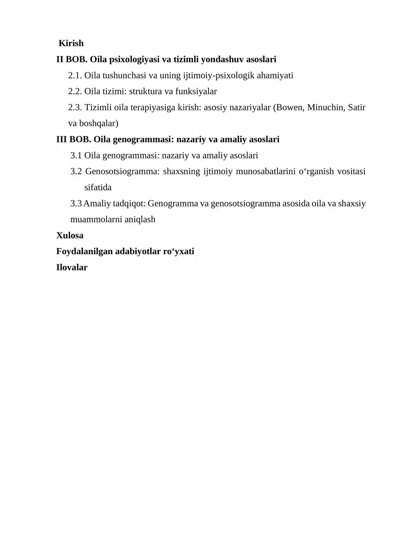 Oila genogrammasi va genosotsiogrammasi 3