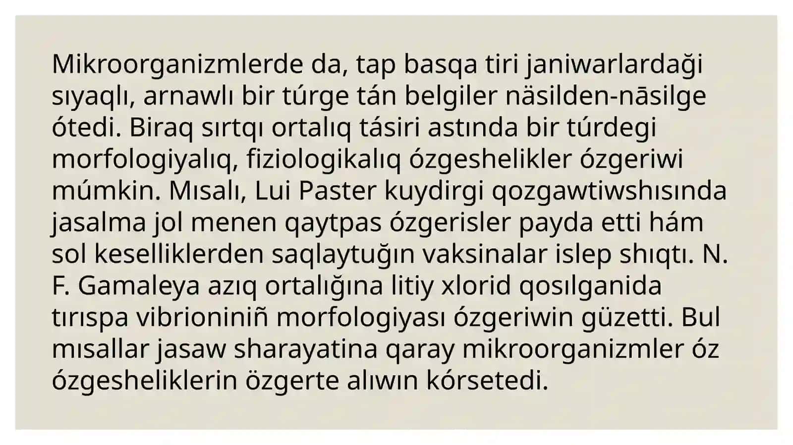 Mikroorganizmler genetikasi 3