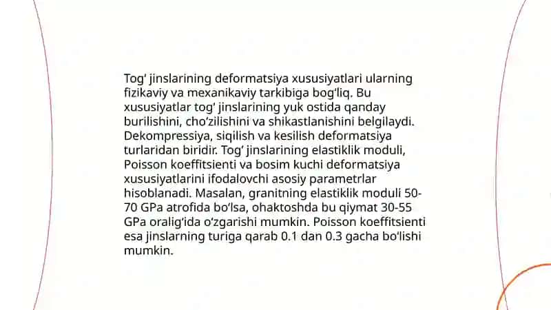 Togʻ jinslarida deformatsiya turlari 3