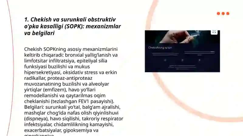 Chekishning nafas a'zolariga salbiy ta'siri 3